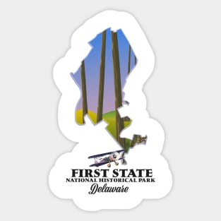 First State National Historical Park Delaware Sticker